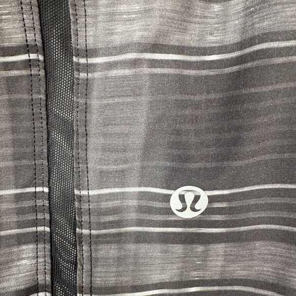 Lululemon Run Response Gray Brown Plaid Men's Shorts Size M - Picture 2 of 9 Lu - Picture 6 of 10
